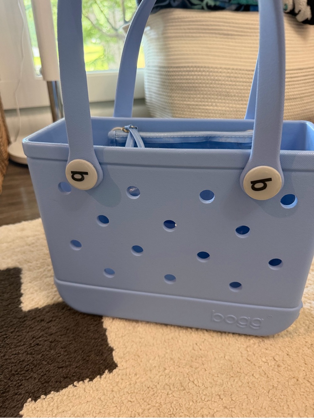 BOGG BAG Small Classic Tote in Light Blue - Picture 2 of 9